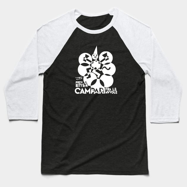 Campari vintage Baseball T-Shirt by ezioman